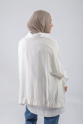 Vee Poncho - Off White